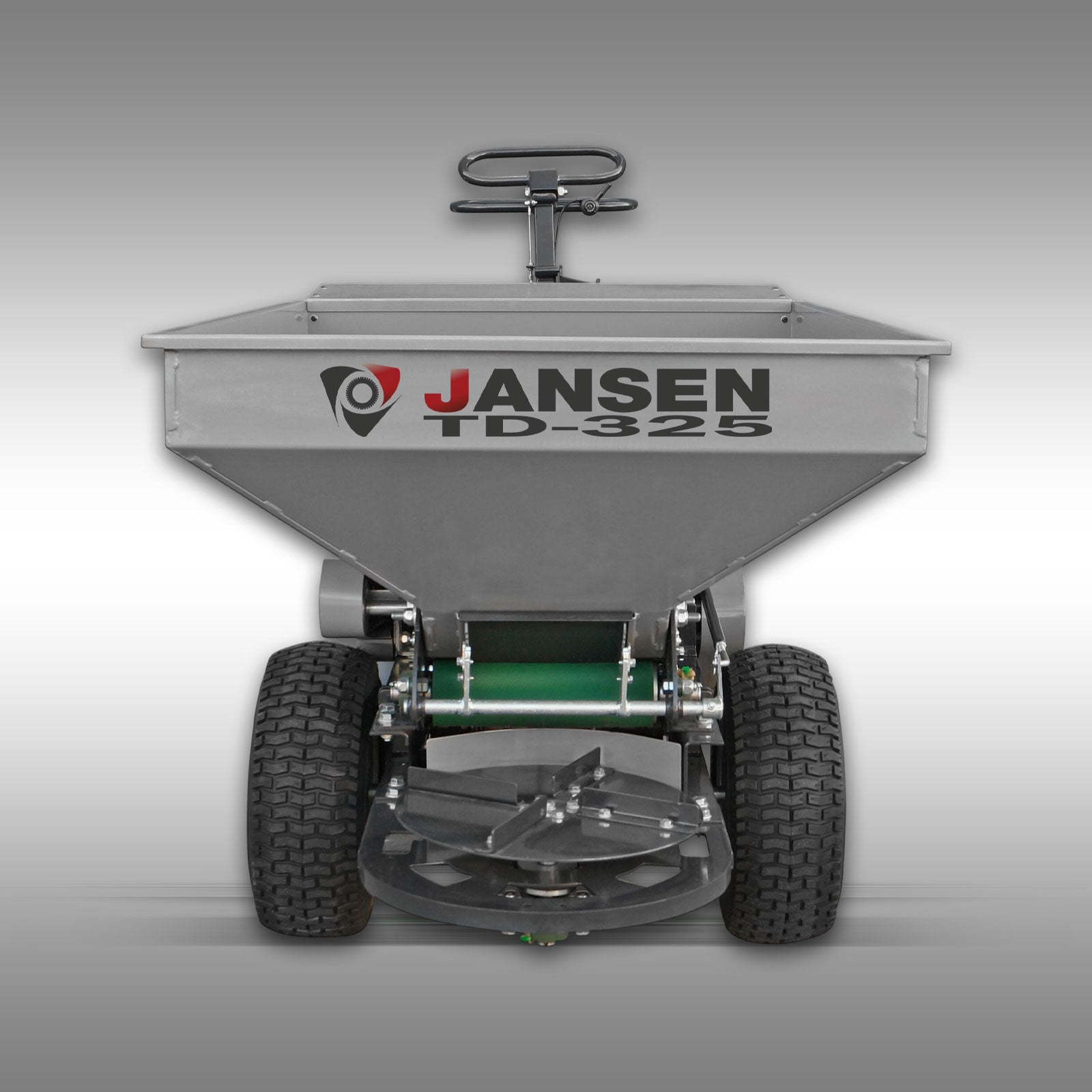 Épandeur de sable Topdresser Jansen TD-325. Précision et efficacité pour l'entretien de votre gazon. Ma Maisons