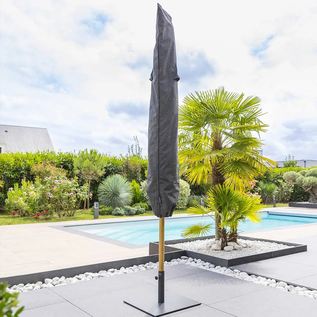 Housse de protection "Hambo" pour parasol droit 190x50x50cm en polyester Ma Maisons